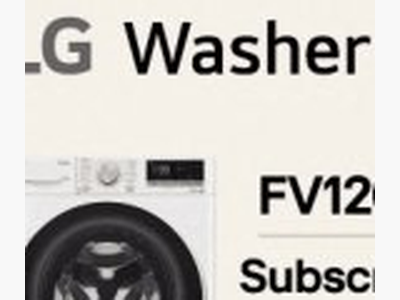LG Washer Dryer FV1410H3P FV1410H3P