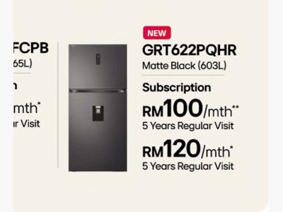 LG Multi-Door Refrigerator 603L GRT622PQHR
