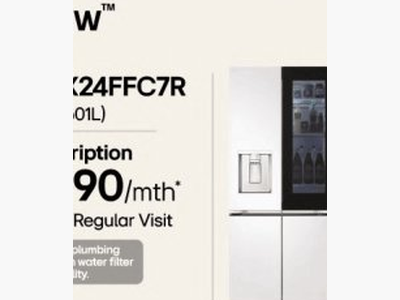 LG InstaView™ Refrigerator GV-K25FFGER